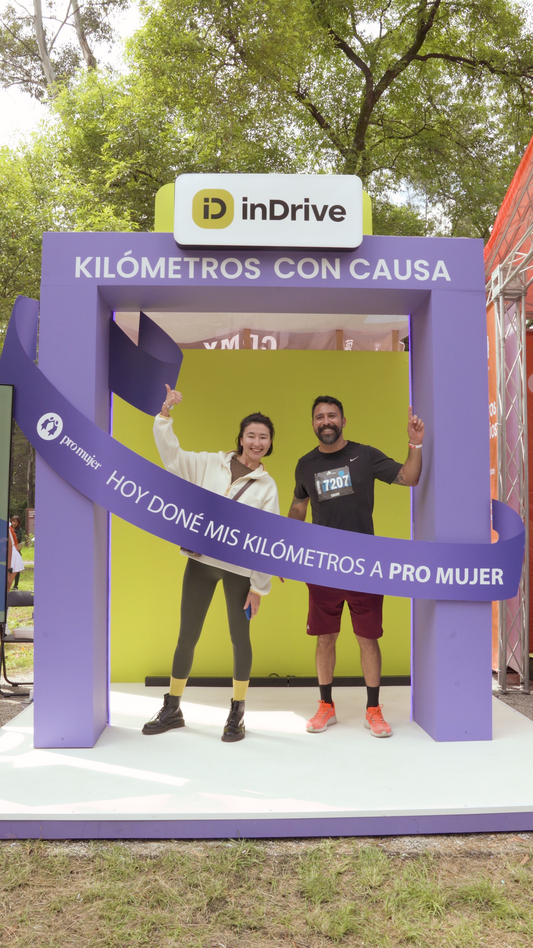 Kilómetros con causa: inDrive convierte una carrera en apoyo real para emprendedoras mexicanas