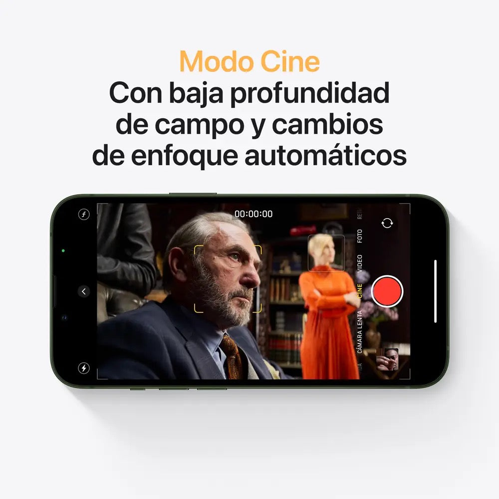 iPhone 13 128 GB Verde Reacondicionado Premium