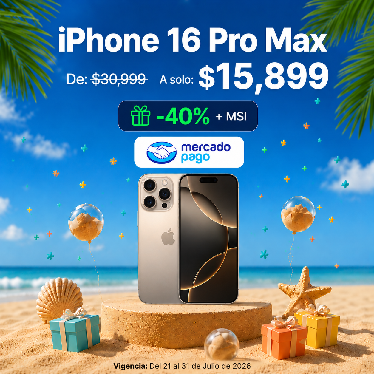 iPhone 16 Pro Max Mundialista