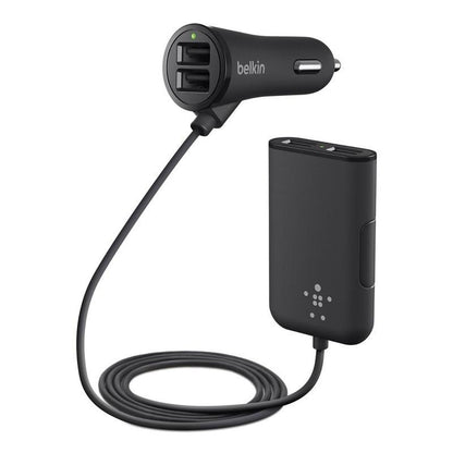 Cargador Para Auto De 4 Usb Road Rockstar Bel F8m935bt06-blk