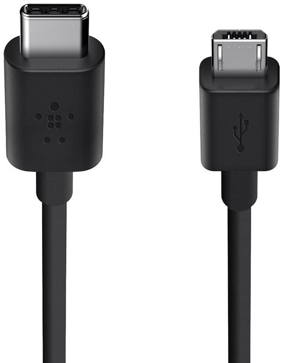 Cable De Carga Belkin MicroUsb - USB C Negro/F2cu033bt06-Blk